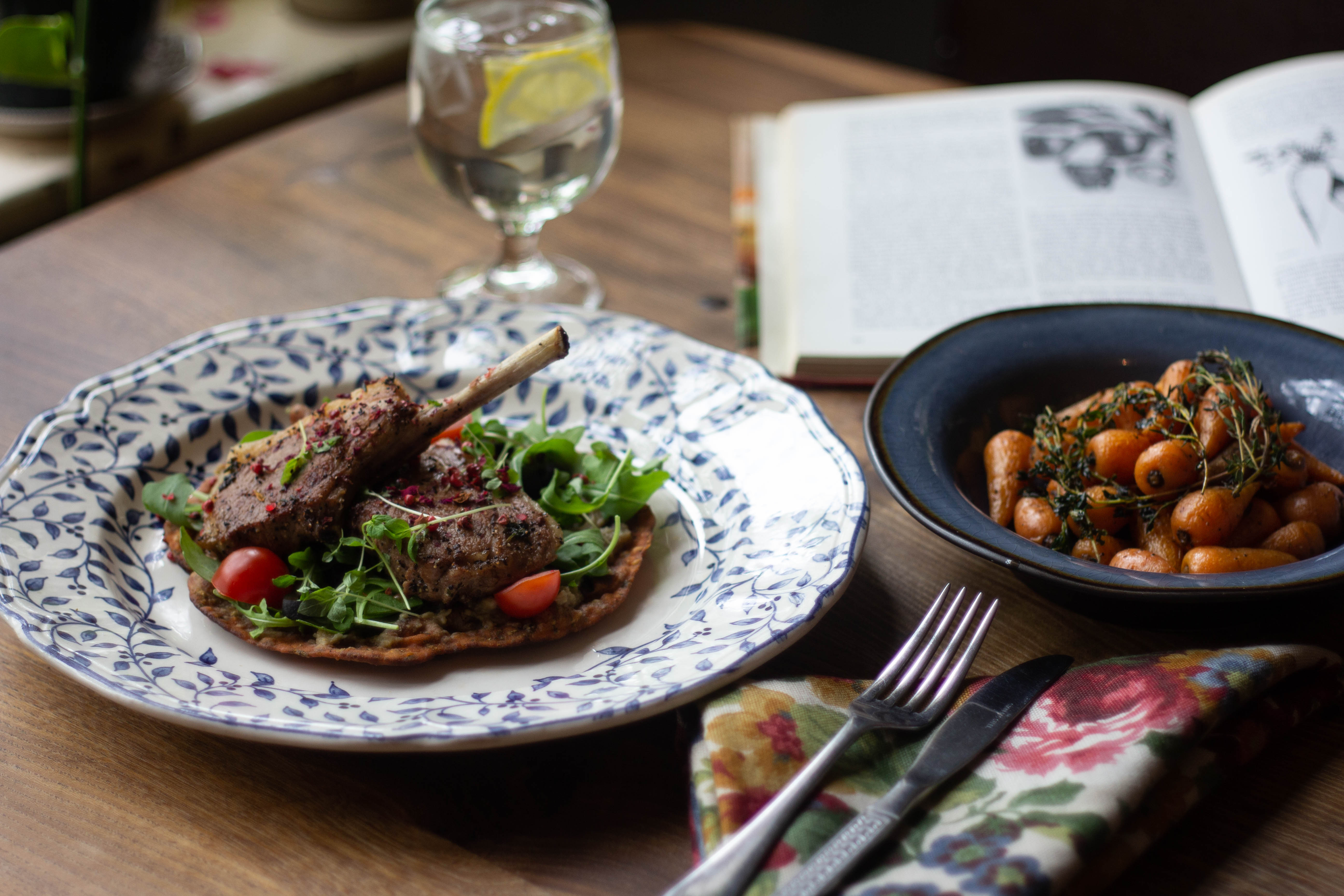 The cafe and Eaton Park